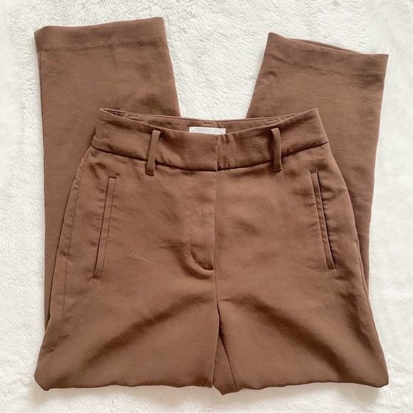 WILFRED | Brown front tie dress pants - Picture 3 of 14